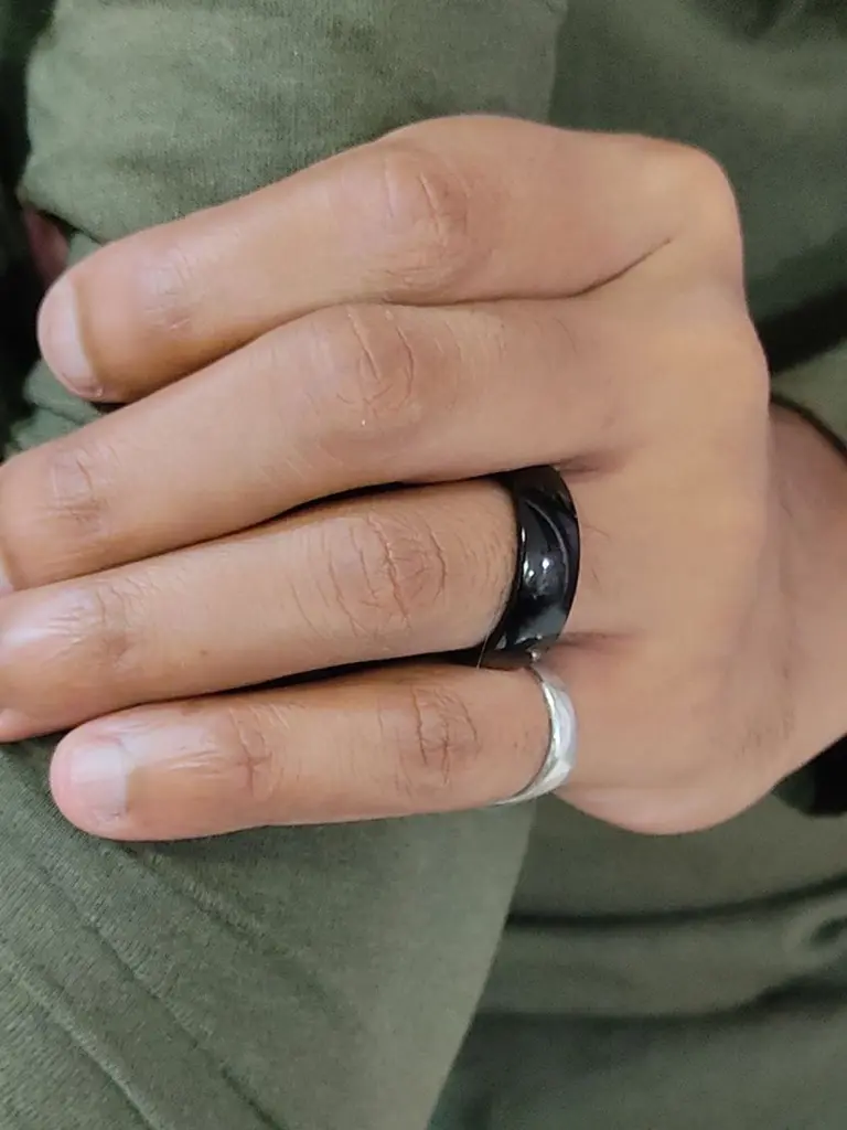 1ea423dd-aade-4675-9f85-f02922b2fbbe1717846404437FullyMattBlackColorDailyWearStainlessSteelBandRingForMenandB4.webp