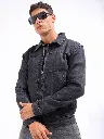 cd7bd0bb-daf6-4388-a5f5-538f416b930c1716781647766TheIndianGarageCoMenWashedCheckedLonglineDenimJacketwithPatc1.webp