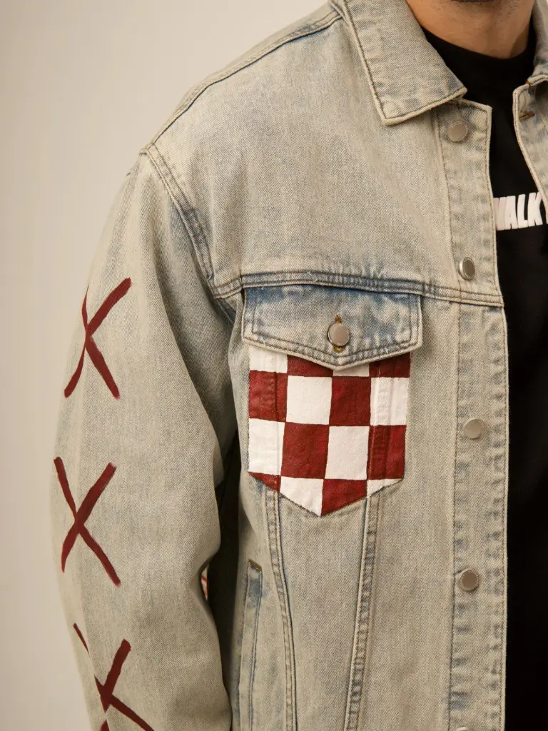 3b92127e-f198-4632-b231-dbea4752cfef1719980608188VALKYREUnisexStripedCottonCropDenimJacketwithEmbroidered2.webp