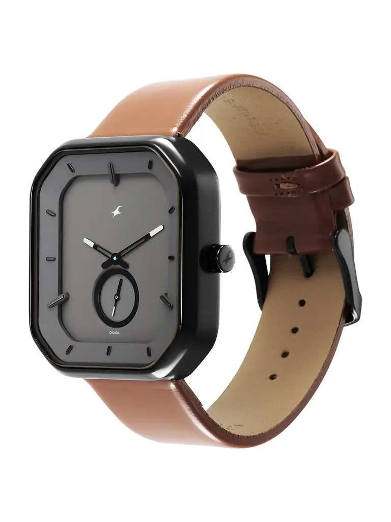 489704e7-04b0-4412-9357-f7700c9e07801670834929001FastrackMenBlackBrassDialBrownLeatherStrapsAnalogueWatch32724.webp