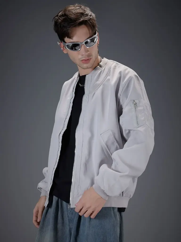 Stand Collar Bomber Jackets