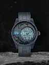 Men Black Analogue Watch 38058PP01