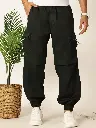 Men Comfort Easy Wash Regular Fit Trousers