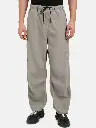 Men Loose Fit Pure Cotton Cargo Trousers