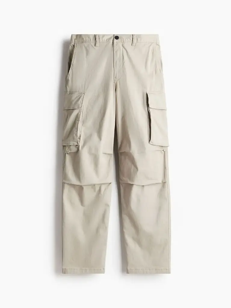 Men Relaxed Fit Cargo Trouser