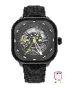 Men Black Titanium Dial Analogue Automatic Watch 1859NL01