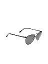 Men Grey Lens & Black Square Sunglasses with Polarised Lens MR 9125 C2 52 S