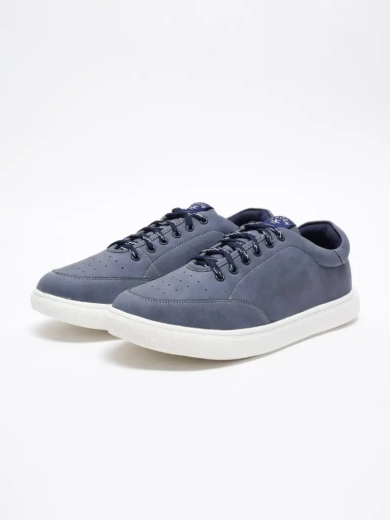 Men Round Toe Comfort Insole Sneakers