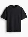 Pure Cotton Oversized Fit Worn-Look T-Shirt