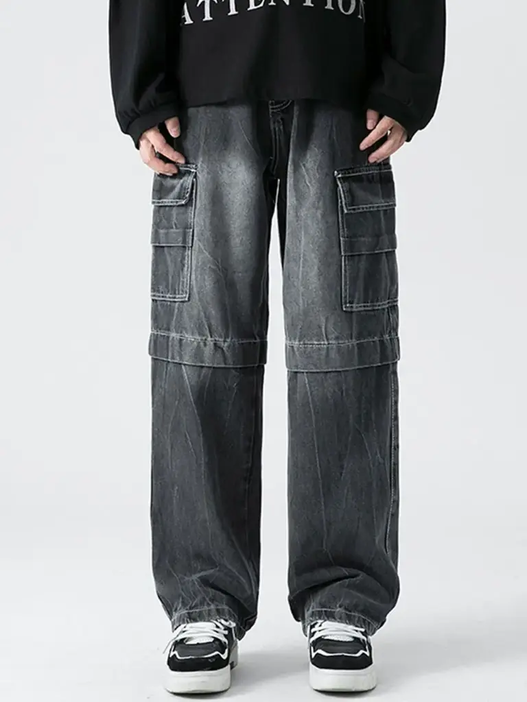 Men Relaxed Fit Light Fade Jeans