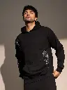 Men Embroidered Hooded Sweatshirt