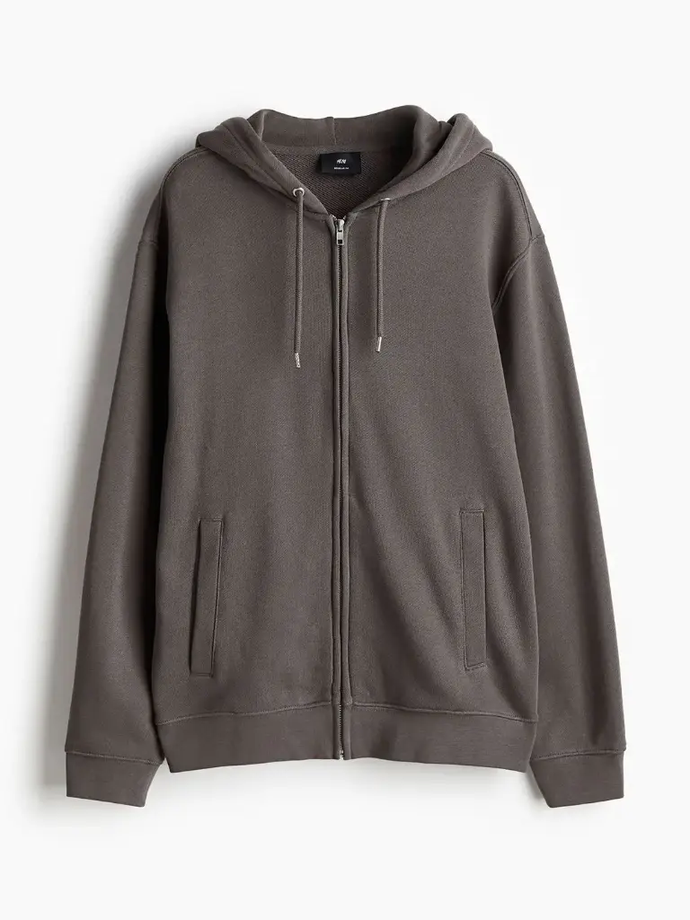 Zip-Through Hoodie Sweatshirts