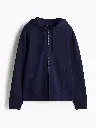 Pure Cotton Zip-Through Hoodie