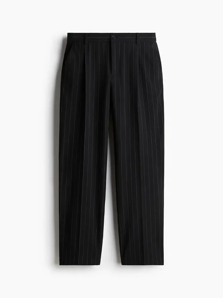 Loose Fit Tailored Trousers