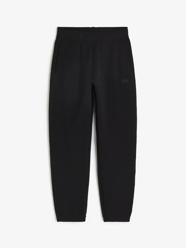 Men Pure Cotton DryMove Wide Sports Joggers