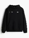Men Loose Fit Printed Hoodie