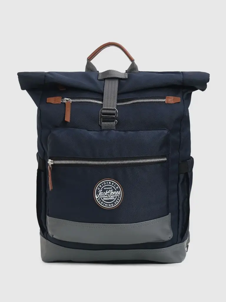 Men Brand Logo Backpack