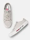 Men Solid Regular Canvas Sneakers
