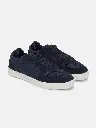 Men Suede Lightweight Lace-Up Sneakers
