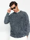 Round Neck Cotton Sweatshirt