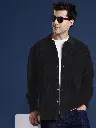 Men Corduroy Pure Cotton Shacket