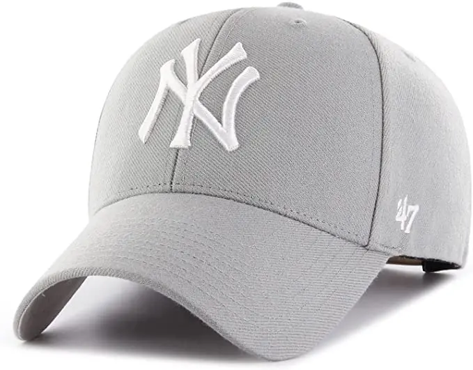 LOWERCASE NY Baseball Caps Men Fashionable for Men, Women, Boys and Girls Grey