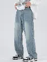 Men Relaxed Fit Light Fade Jeans