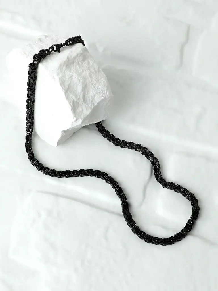 Men Overlap Link Chain