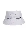 Men Off White Solid Pure Cotton Adjustable & Foldable Bucket Hat