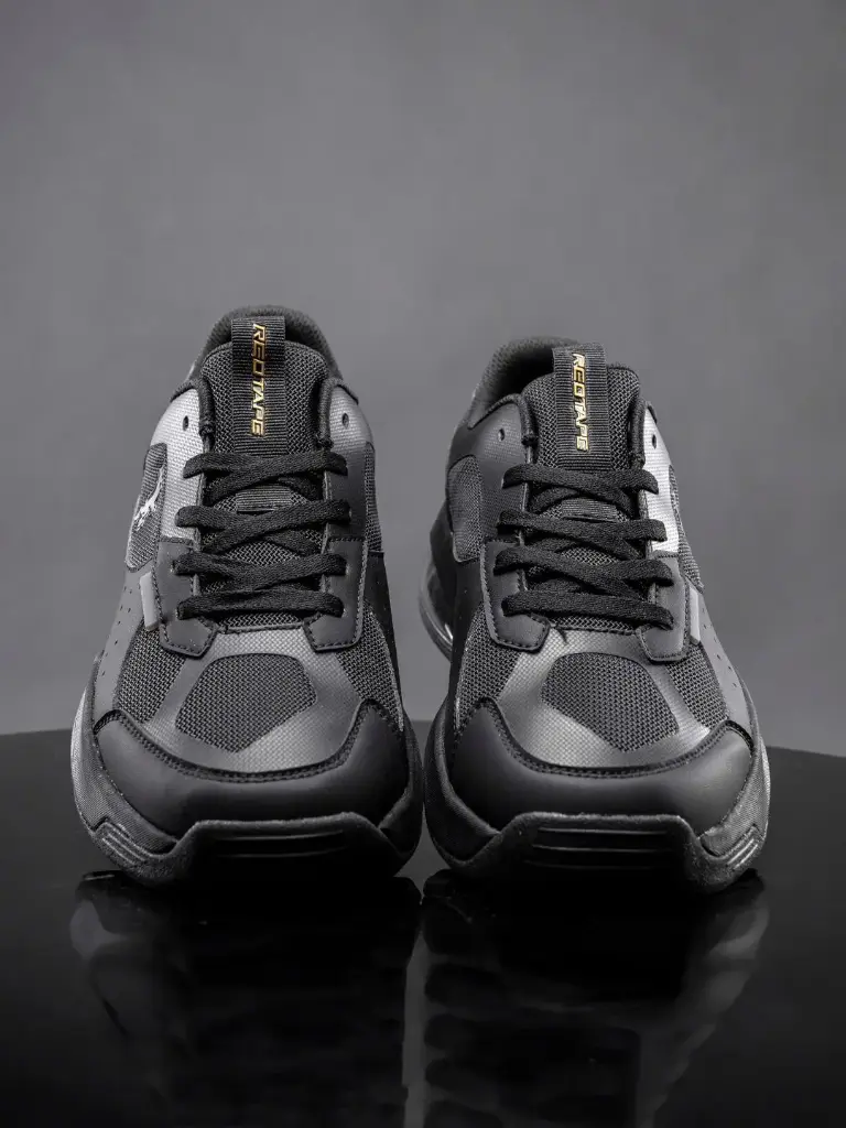 Men Textured Mesh Memory Foam Sneakers