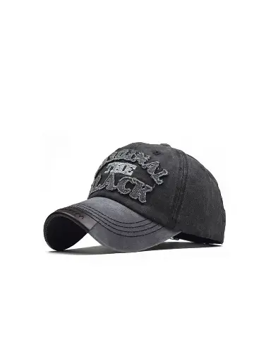 Men Embroidered UV Protection Pure Cotton Baseball Cap