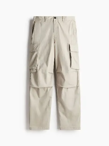 Men Relaxed Fit Cargo Trouser