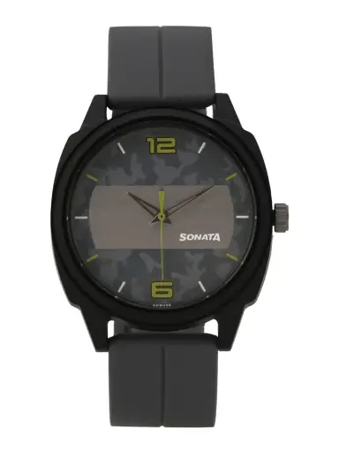 Men Printed Dial & Analogue And Digital Watch 77086PP11W