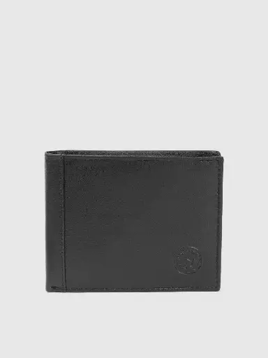 Men Leather Two Fold Wallet