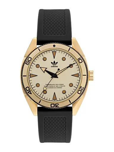 Men Printed Dial & Textured Straps Analogue Watch AOFH22002