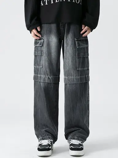 Men Relaxed Fit Light Fade Jeans