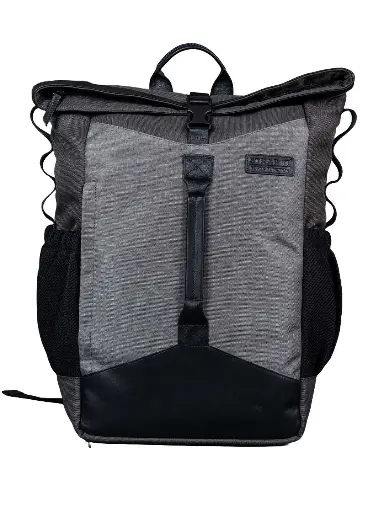 Men Contrast Detail Canvas Backpack