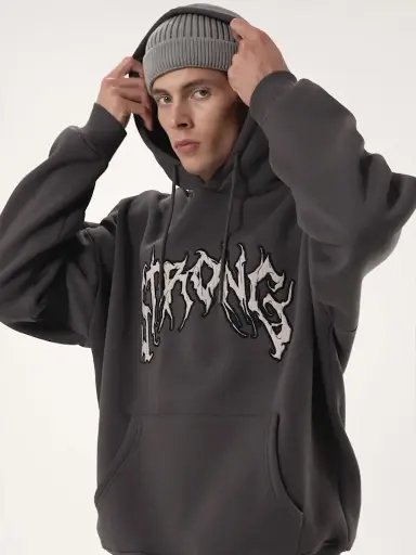 Men Typography Printed Sweatshirt