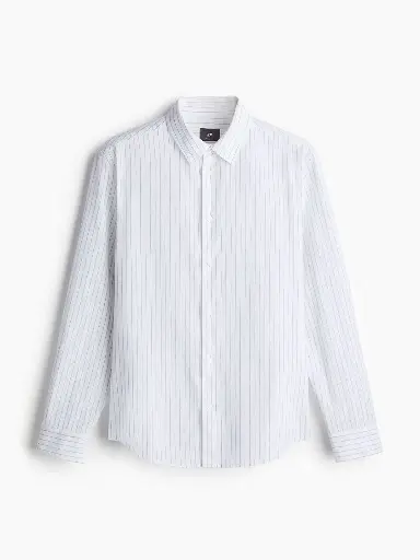 Men Striped Long Sleeve Shirt