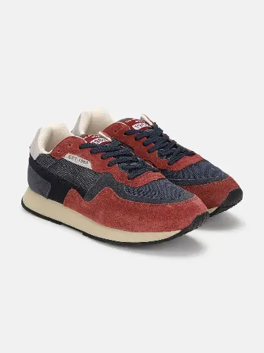Men Solid Lace-Ups Sneakers