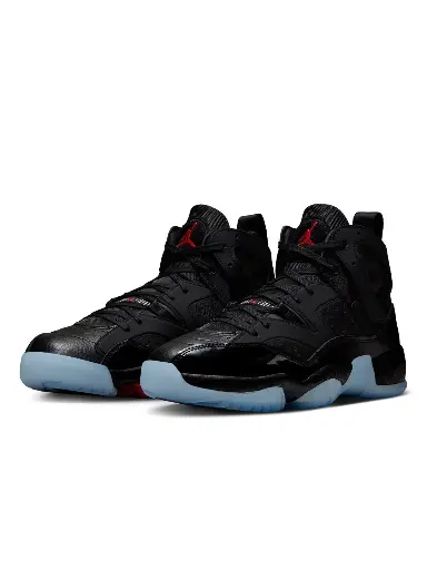 Men Jumpman Two Trey Mid-Top Leather Basketball Shoes