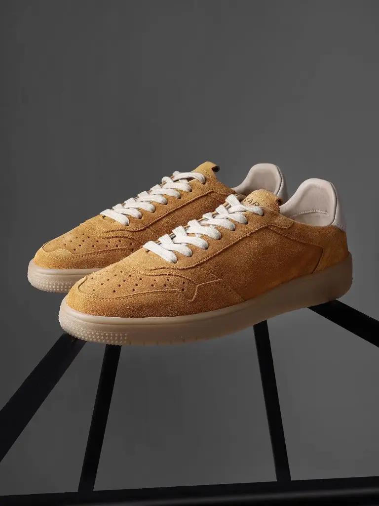 Men Woolton Perforated Suede Sneakers