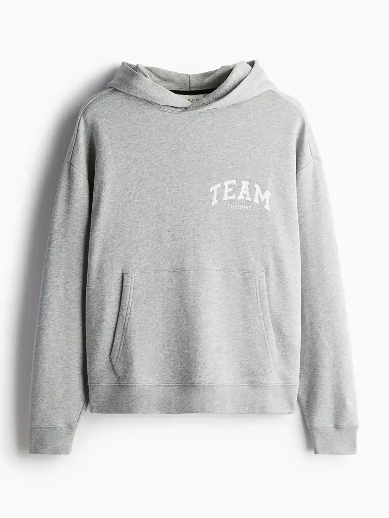 Oversized Fit Sports Hoodie