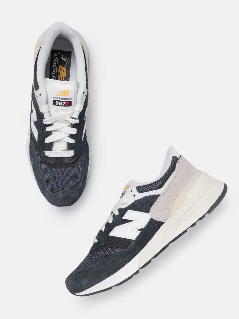 Unisex 997R PHANTOM Round-Toe Brand Logo Detail Everyday Sneakers