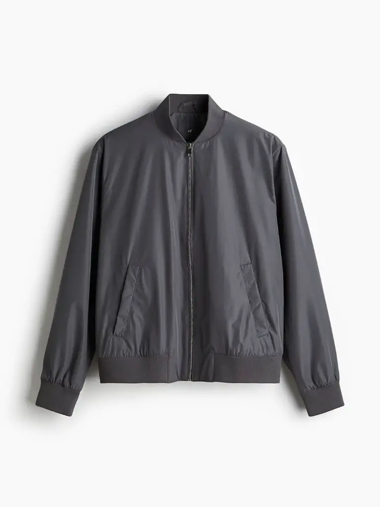 Regular Fit Bomber Jacket