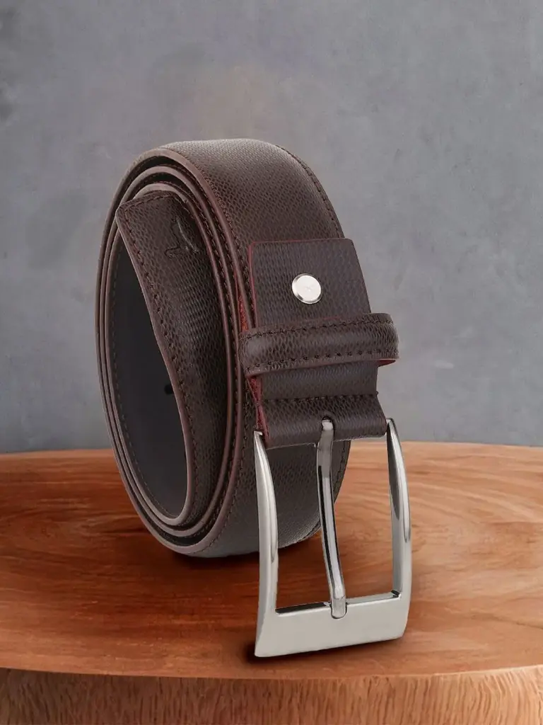Men Textured Belt