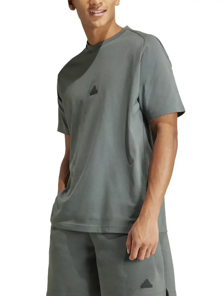 M Z.N.E. Round Neck Cotton T-shirt