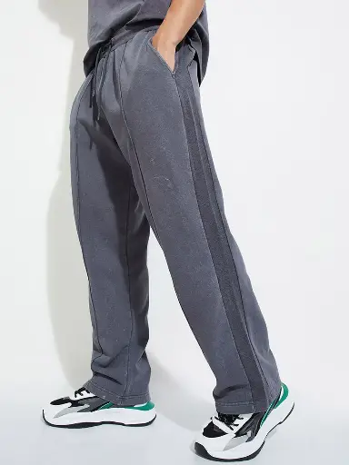 URB_N Men Solid Athleisure Track Pants