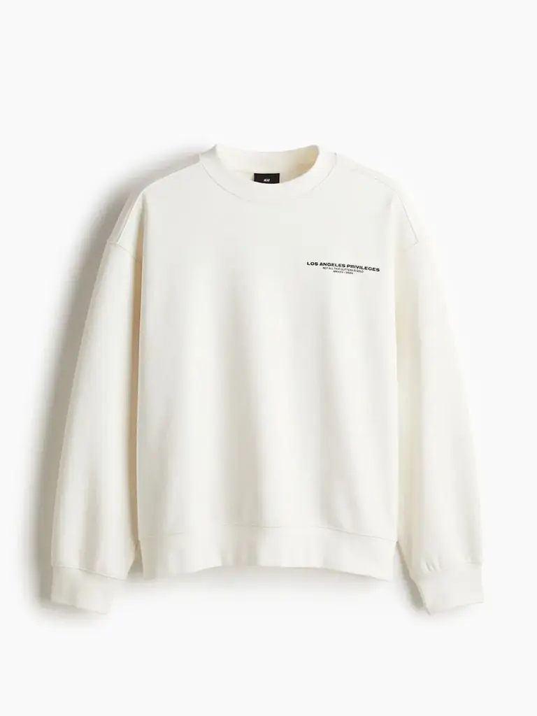 Men Loose Fit Printed sweatshirt