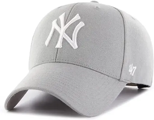 LOWERCASE NY Baseball Caps Men Fashionable for Men, Women, Boys and Girls Grey